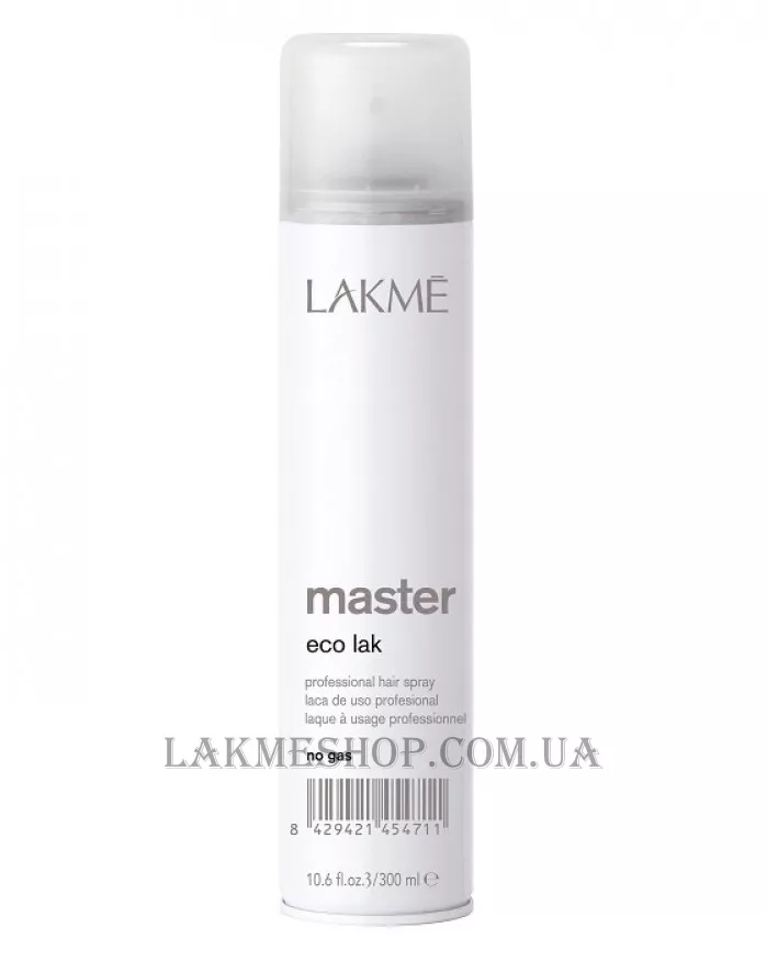 LAKME Master Eco Lak - Не аерозольний лак для волосся нормальної фіксації