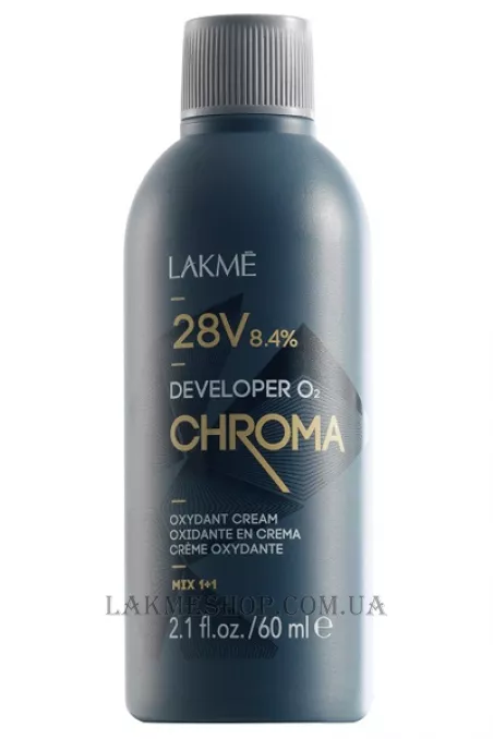 LAKME Chroma Developer O2 - Крем-окислювач 28V (8,4%)