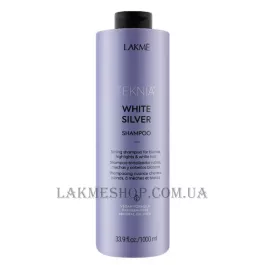 LAKME Teknia White Silver - Шампунь для світлого та освітленого волосся