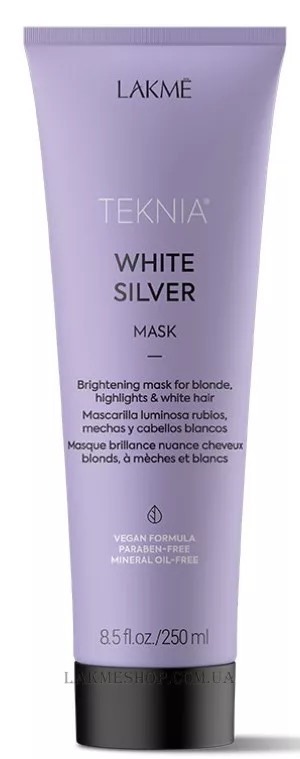 LAKME Teknia White Silver - Засіб для догляду за світлим та освітленим волоссям