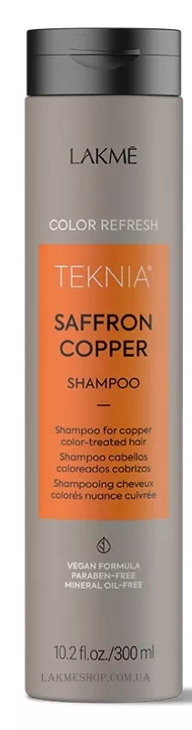 LAKME Teknia Color Refresh Saffron Copper - Шампунь для волосся мідних відтінків
