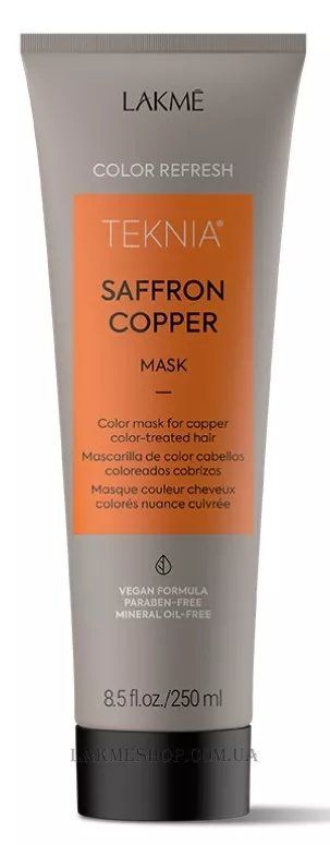 LAKME Teknia Color Refresh Saffron Copper - Засіб для догляду за волоссям мідних відтінків