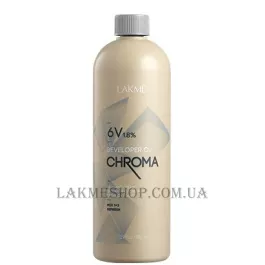 LAKME Chroma Developer O2 - Крем-окислювач 6V (1.8%)