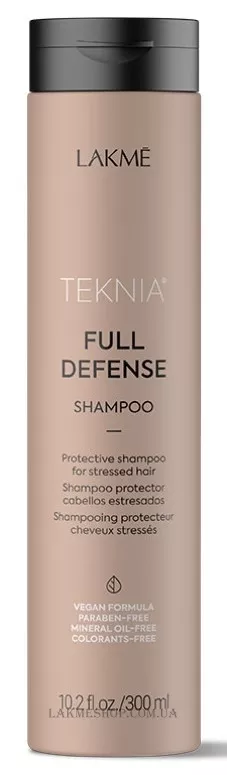 LAKME Teknia Full Defense Shampoo - Шампунь для комплексного захисту волосся