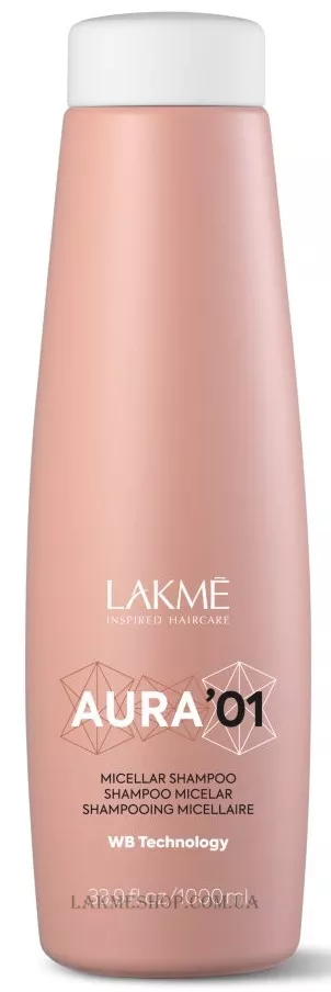 LAKME Aura '01 Micellar Shampoo - Міцелярний шампунь (крок 1)