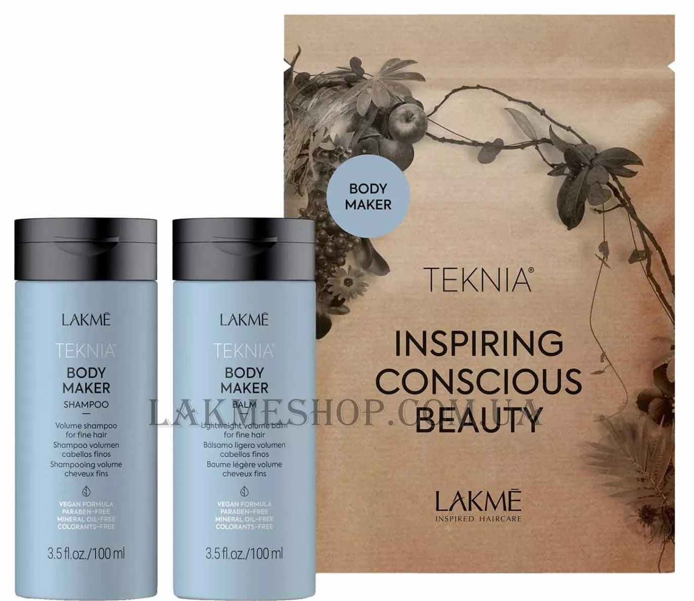 LAKME Teknia Body Maker Travel Pack - Дорожній набір