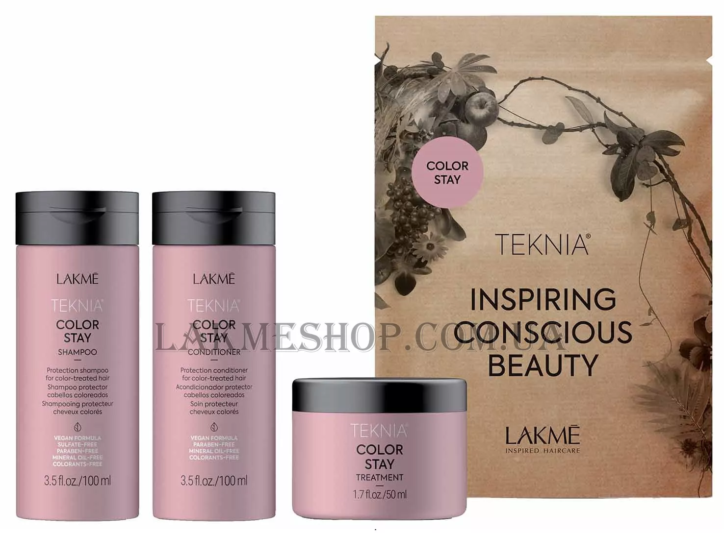 LAKME Teknia Color Stay Travel Pack - Дорожній набір
