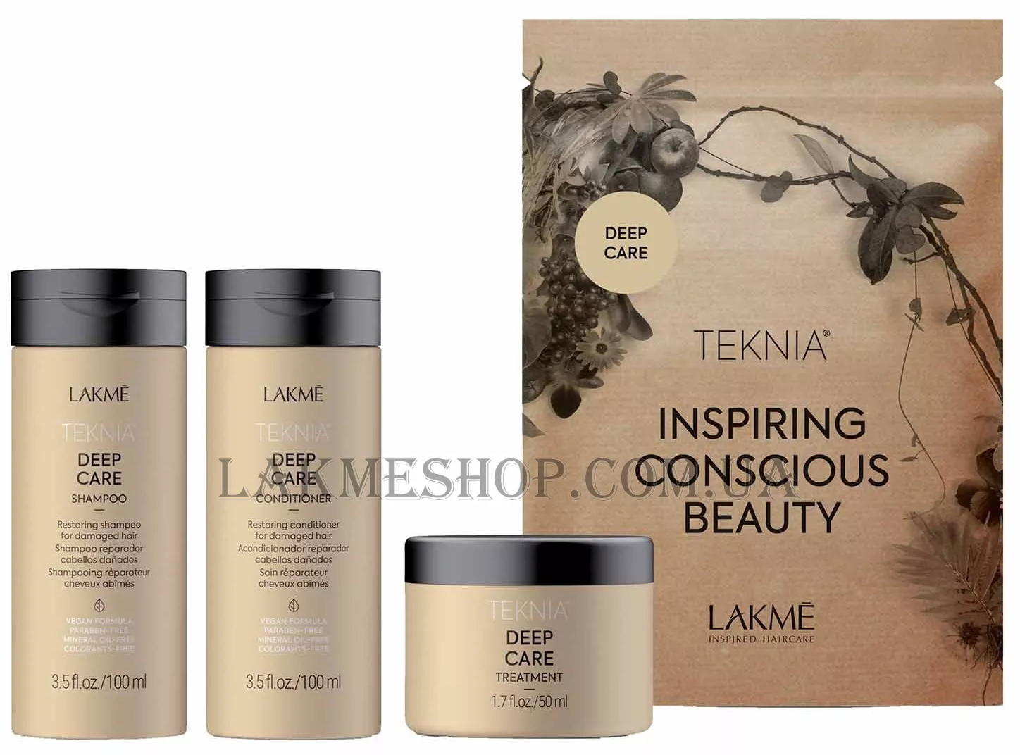 LAKME Teknia Deep Care Travel Pack - Дорожній набір