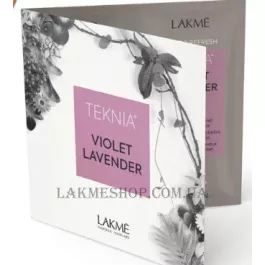 LAKME Teknia Color Refresh Violet Lavender - Набір пробників