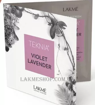 LAKME Teknia Color Refresh Violet Lavender - Набір пробників