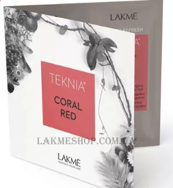 LAKME Teknia Color Refresh Coral Red - Набір пробників