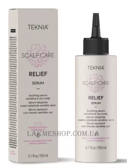 LAKME Teknia Scalp Care Relief Serum - Заспокійлива сироватка для чутливої ​​шкіри голови