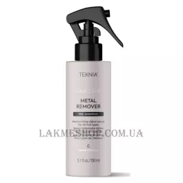 LAKME Teknia Metal Remover Pre-Shampoo - Зволожуючий детокс спрей