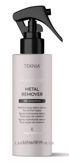 LAKME Teknia Metal Remover Pre-Shampoo - Зволожуючий детокс спрей