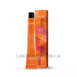LAKME Gloss Demi-Permanent Hair Color - Напівперманентна фарба для волосся (до 09/2025р)